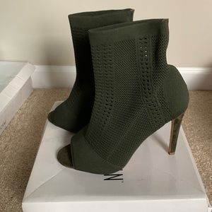 Cape Robbin peep toe booties